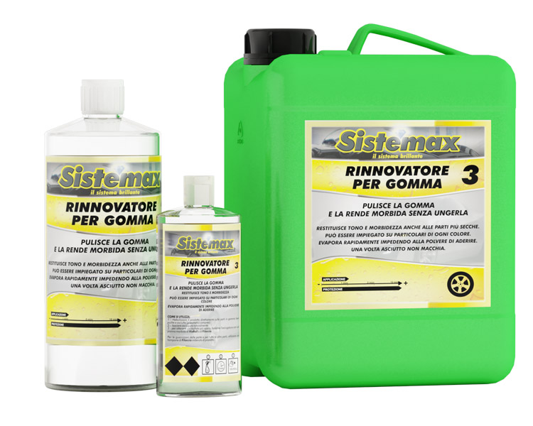 Rinnovatore per gomma