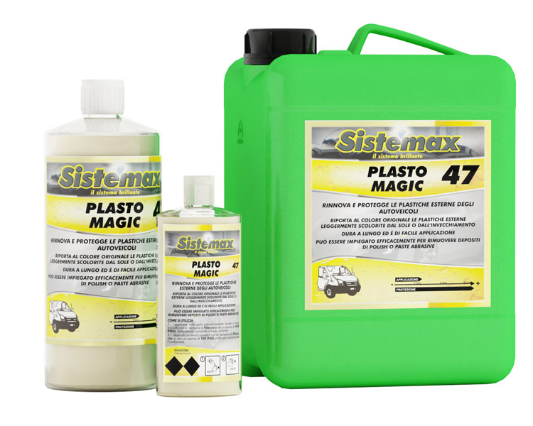 Rigeneratore per plastiche esterne - Finizioni Sistemax